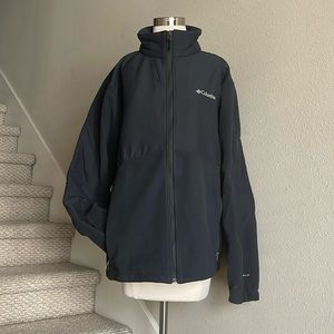 Columbia Sz XL Men’s Black Neoprene and Fleece Jacket